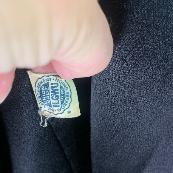 Vintage Lari Red Coat with Fur Trim Size M/L - Picture 5 of 11